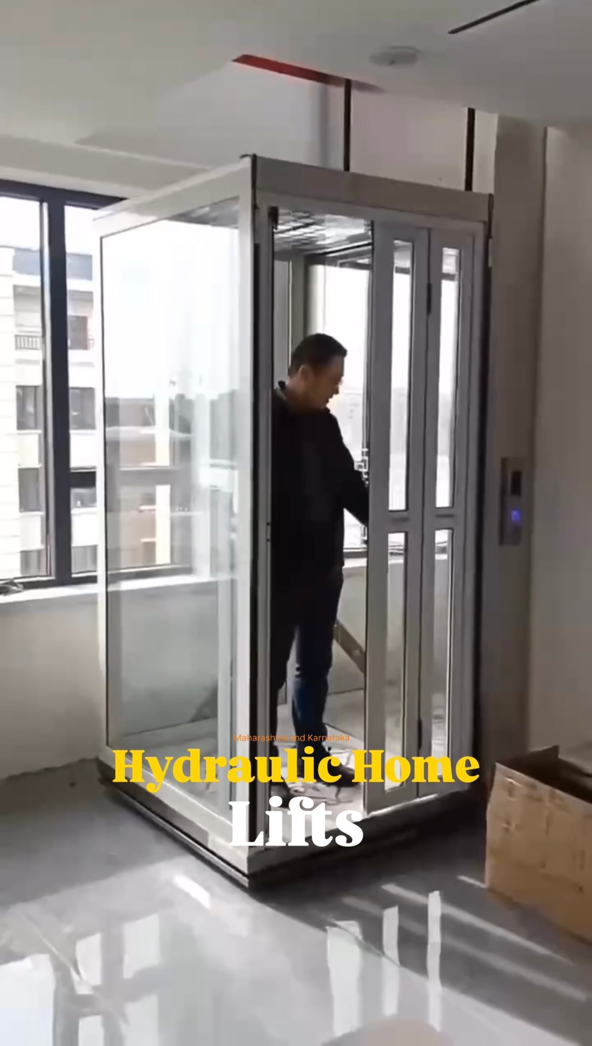 HYDRAULIC HOME LIFT (हायड्रॉलिक होम लिफ्ट)